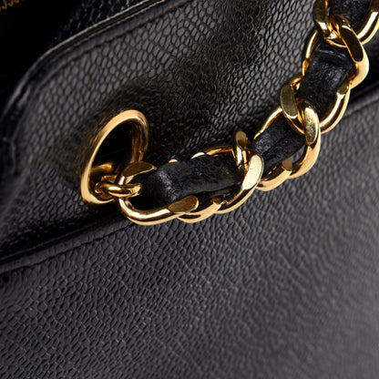 Chanel Caviar CC Shoulder Bag Black 14 of 14
