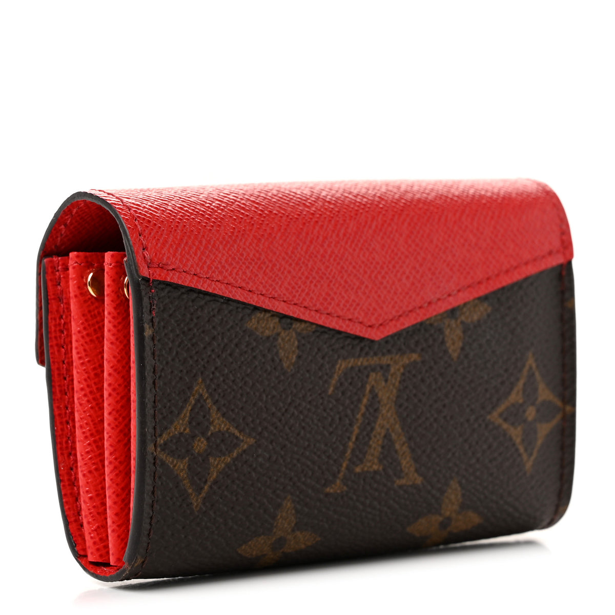 Louis Vuitton Monogram Sarah Multicartes Coquelicot 3 of 7