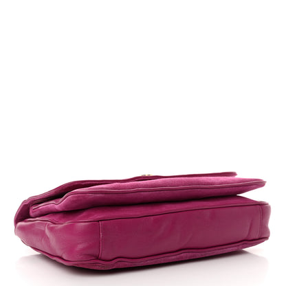 Gucci Suede Azalea Calfskin Small Marina Chain Shoulder Bag Fuchsia 4 of 13