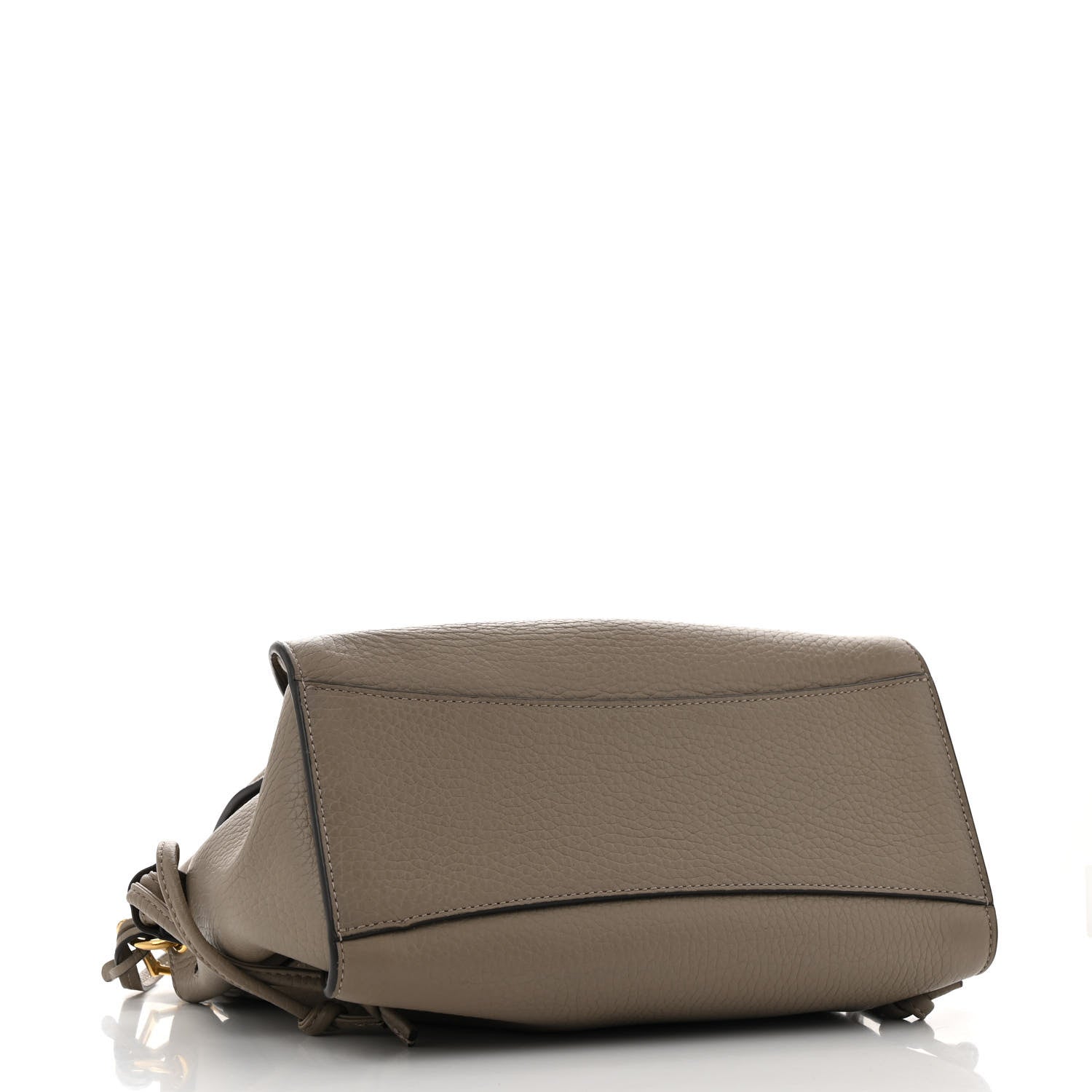 Mulberry Heavy Grain Small Iris Tote Powder Grey Pale Slate 4 of 14
