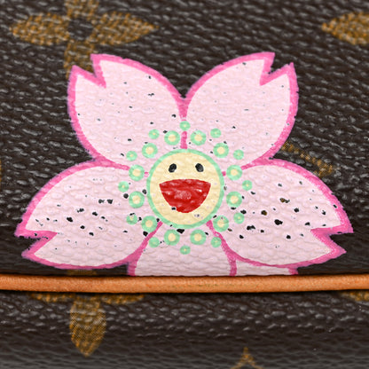 Louis Vuitton Monogram Cherry Blossom Pochette Accessories Brown 21 of 25