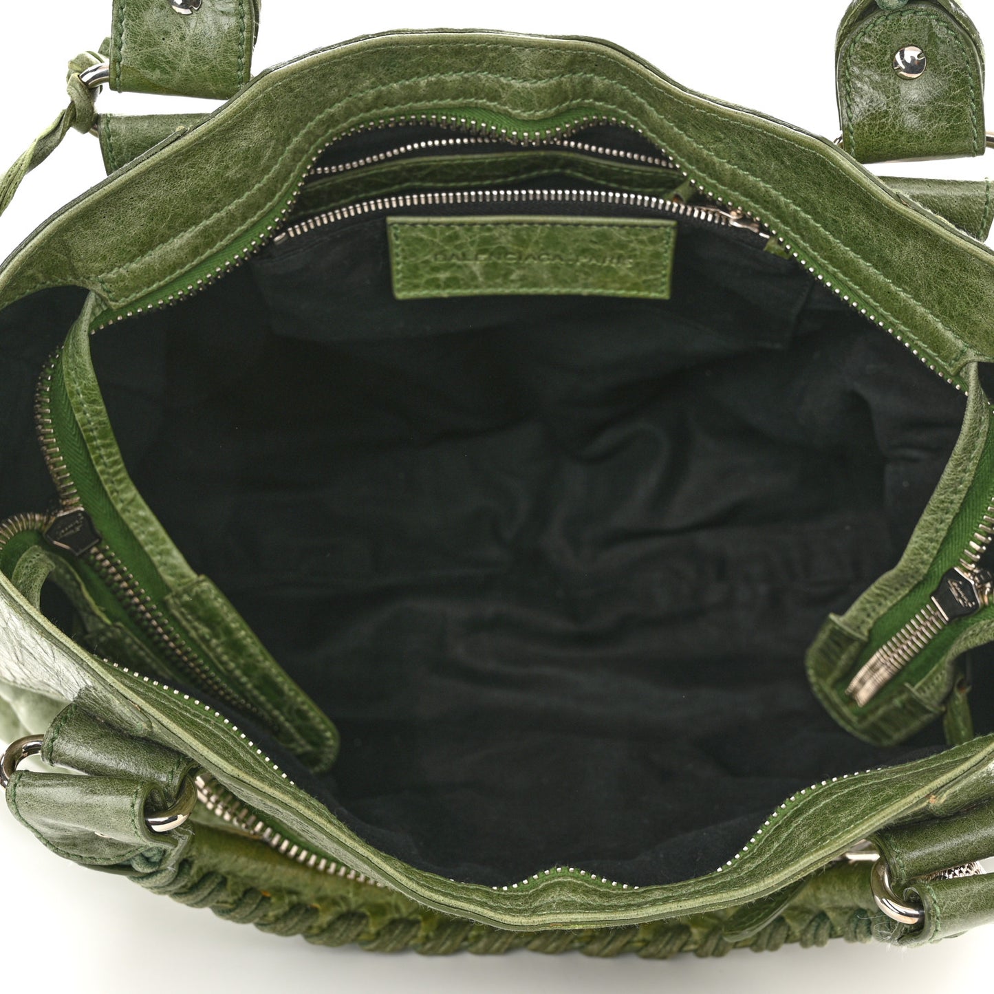 Agneau Giant 21 Silver Hardware City Vert Thyme