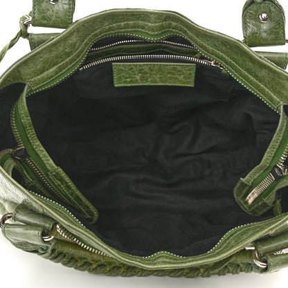 Balenciaga Agneau Giant 21 Silver Hardware City Vert Thyme 5 of 12