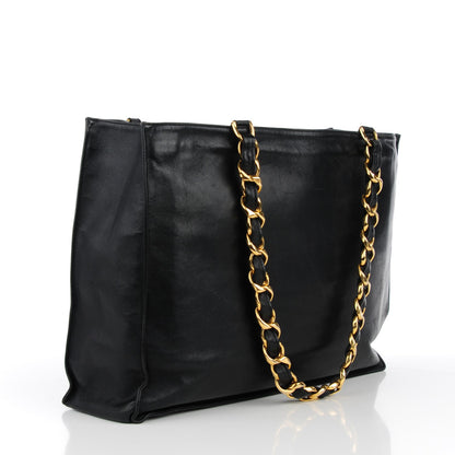 Chanel Lambskin Jumbo Shoulder Bag Black 3 of 9