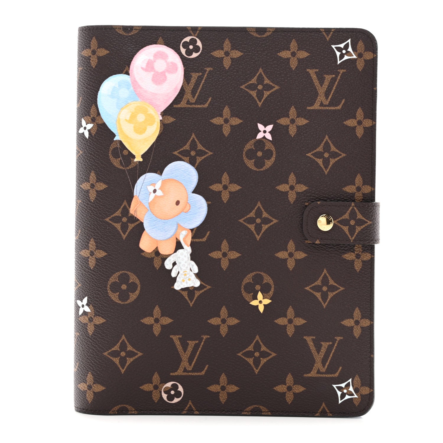 Louis Vuitton Monogram Triplets Desk Agenda Cover MM 1 of 7