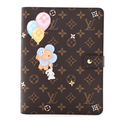 Louis Vuitton Monogram Triplets Desk Agenda Cover MM 1 of 7