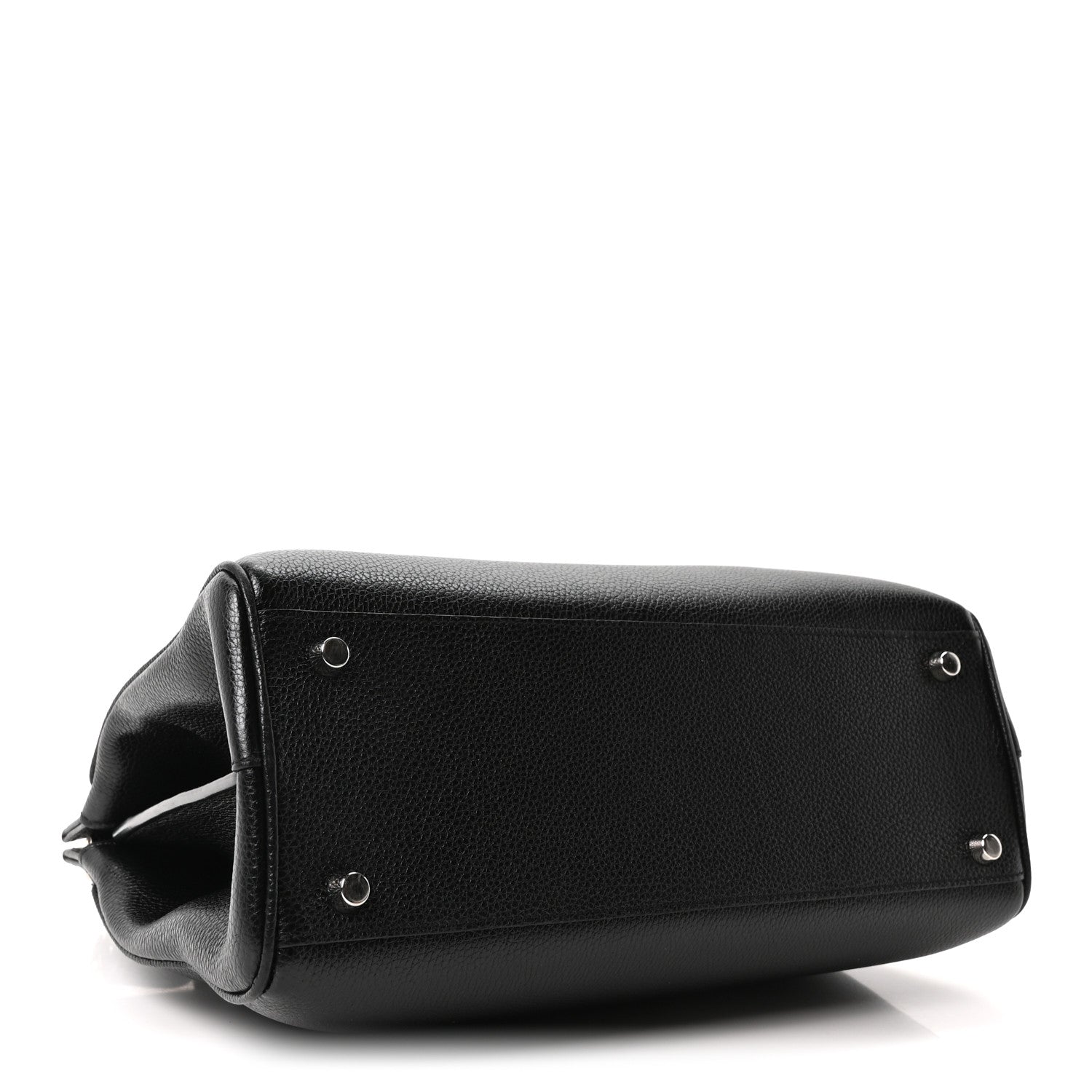 Gucci Grainy Calfskin Small Zumi Top Handle Bag Black 4 of 10