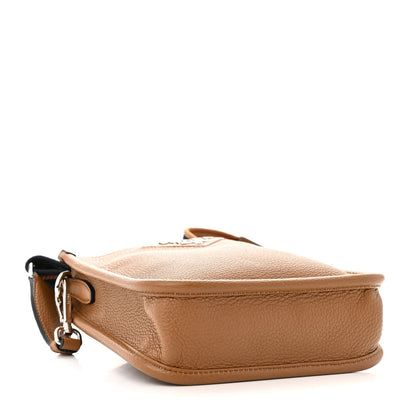 Prada Vitello Daino Soft Mini Hobo Messenger Bag Caramel 4 of 11