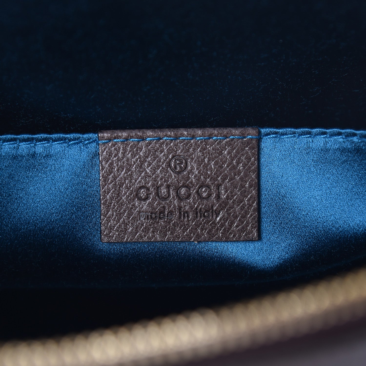 Gucci GG Supreme Monogram Textured Dollar Calfskin Web Small Ophidia Dome Shoulder Bag Beige Ebony New Acero 6 of 11