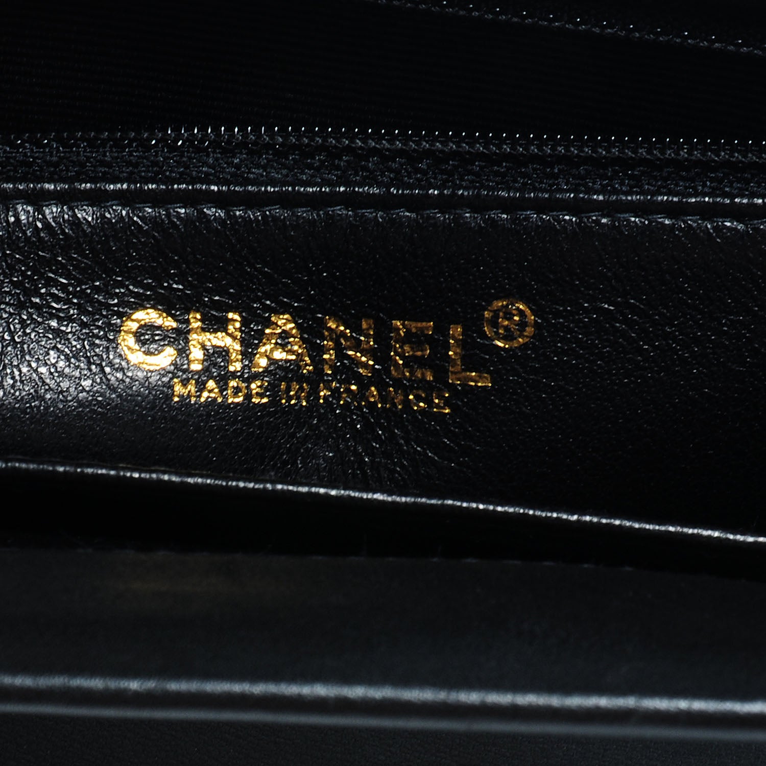 Chanel Leather Simple Shoulder Bag Black 7 of 8
