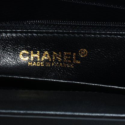 Chanel Leather Simple Shoulder Bag Black 7 of 8
