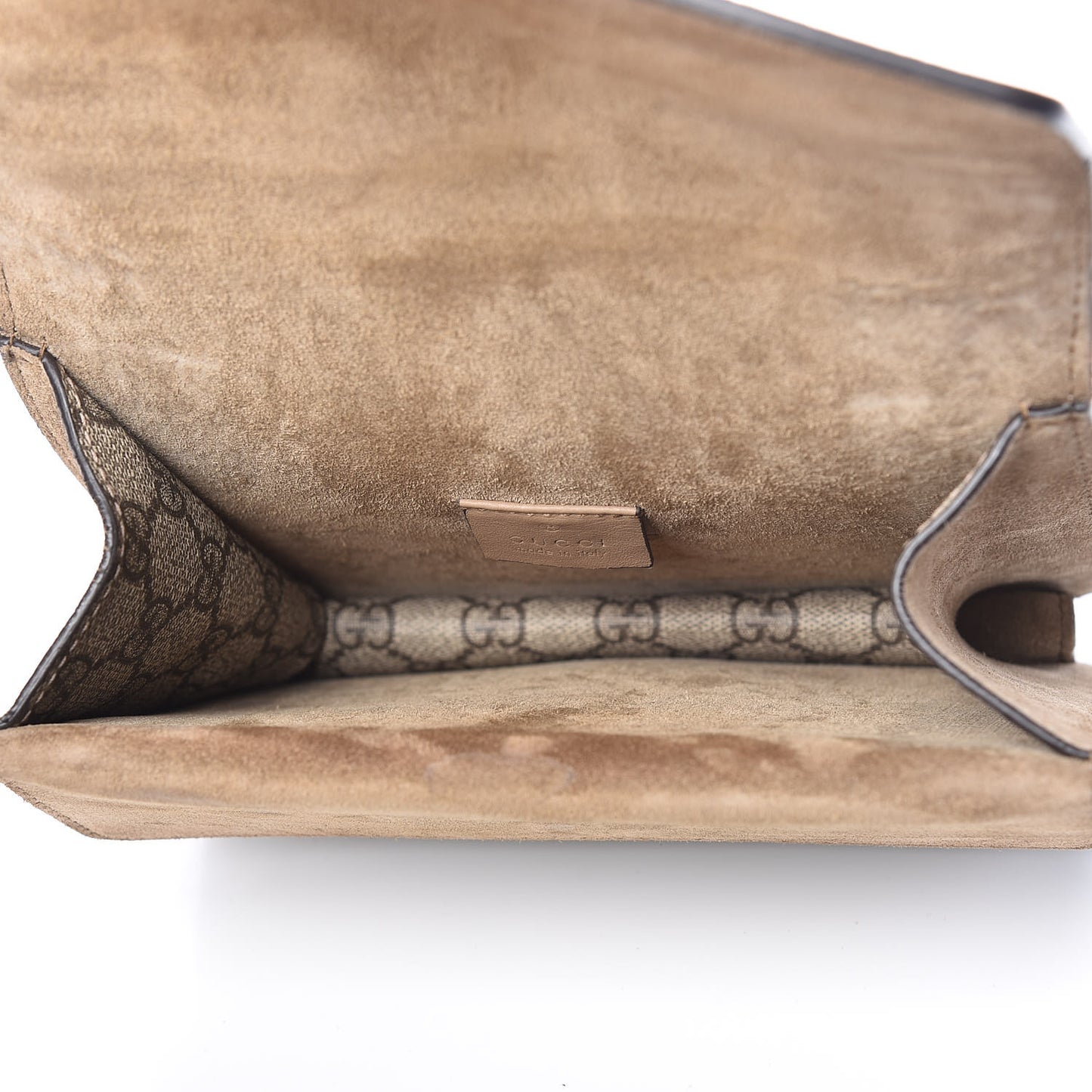 GG Supreme Monogram Mini Dionysus Shoulder Bag Taupe