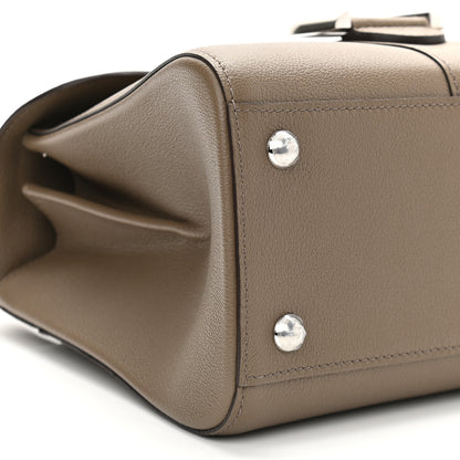 Delvaux Rodeo Calfskin PM Brillant Satchel Taupe 9 of 10