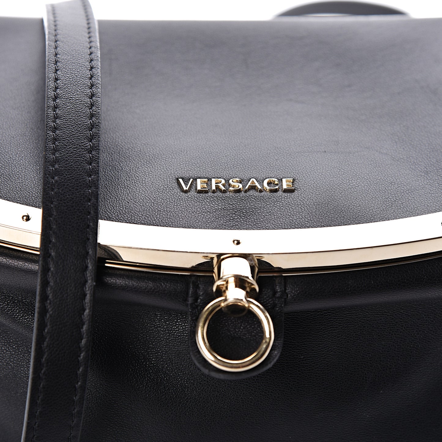 Nappa Crossbody Bag Black