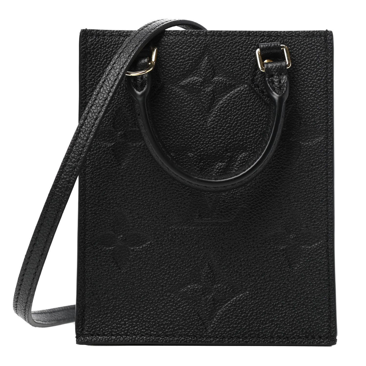 Louis Vuitton Empreinte Monogram Giant Petit Sac Plat Black 1 of 4