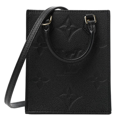 Louis Vuitton Empreinte Monogram Giant Petit Sac Plat Black 1 of 4