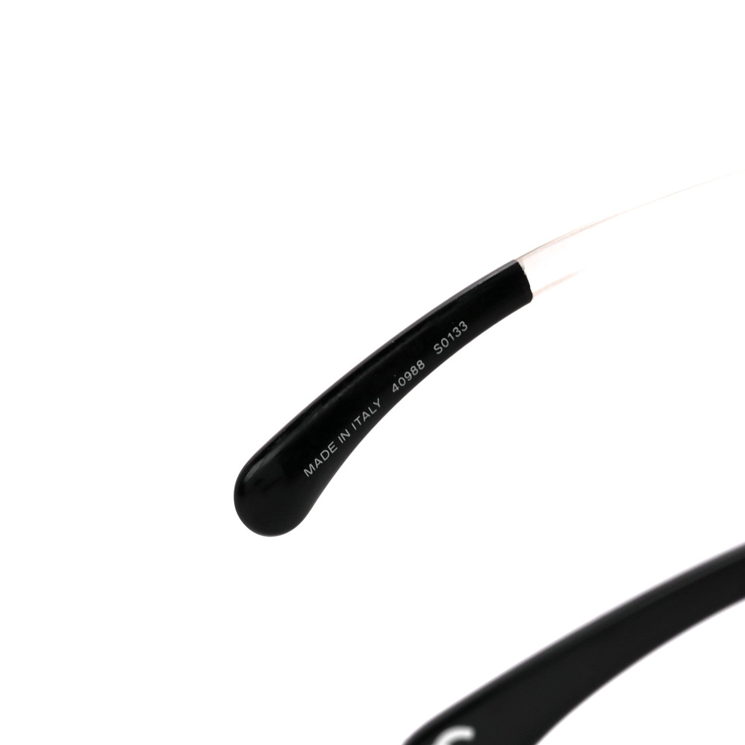 Chanel Acetate Square CC Sunglasses 40988 Black 5 of 8