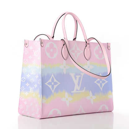 Louis Vuitton Monogram Escale Onthego GM Pastel 4 of 11