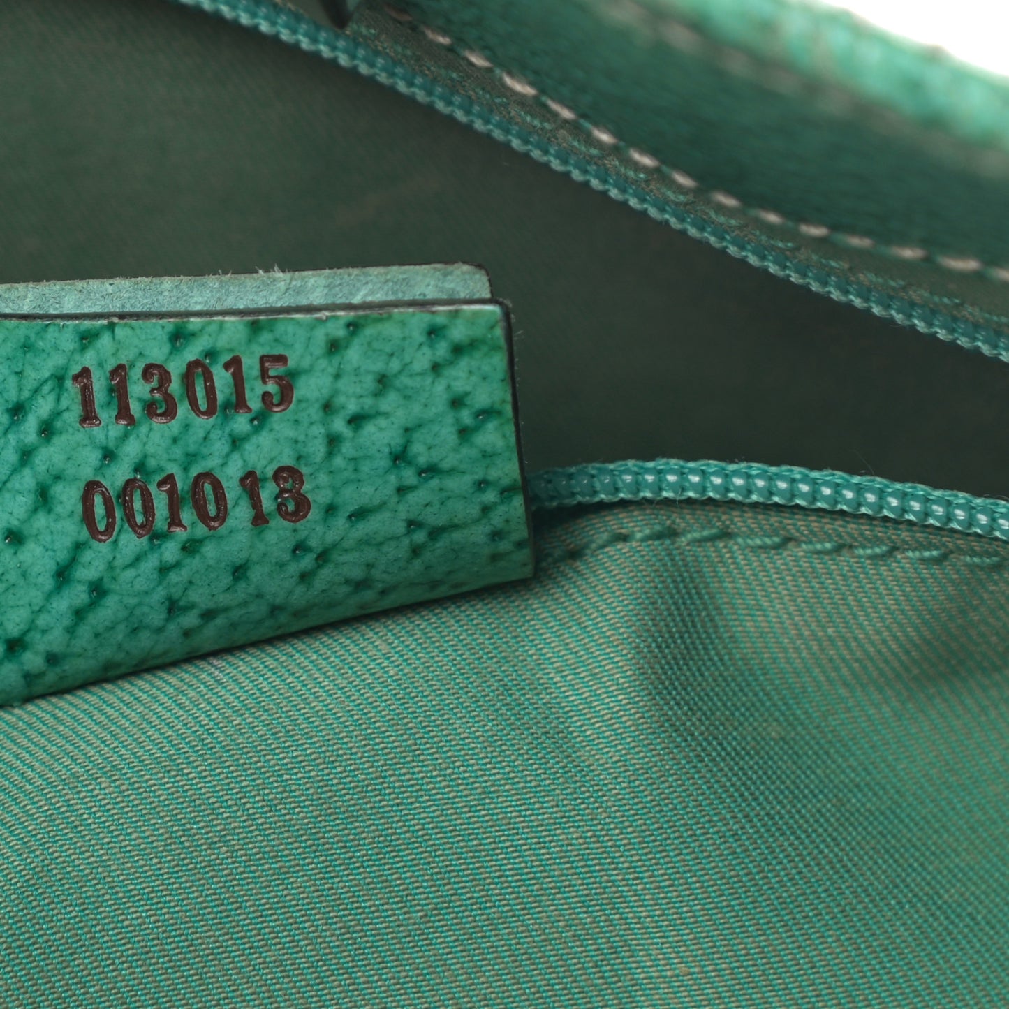 Monogram Shoulder Bag Turquoise