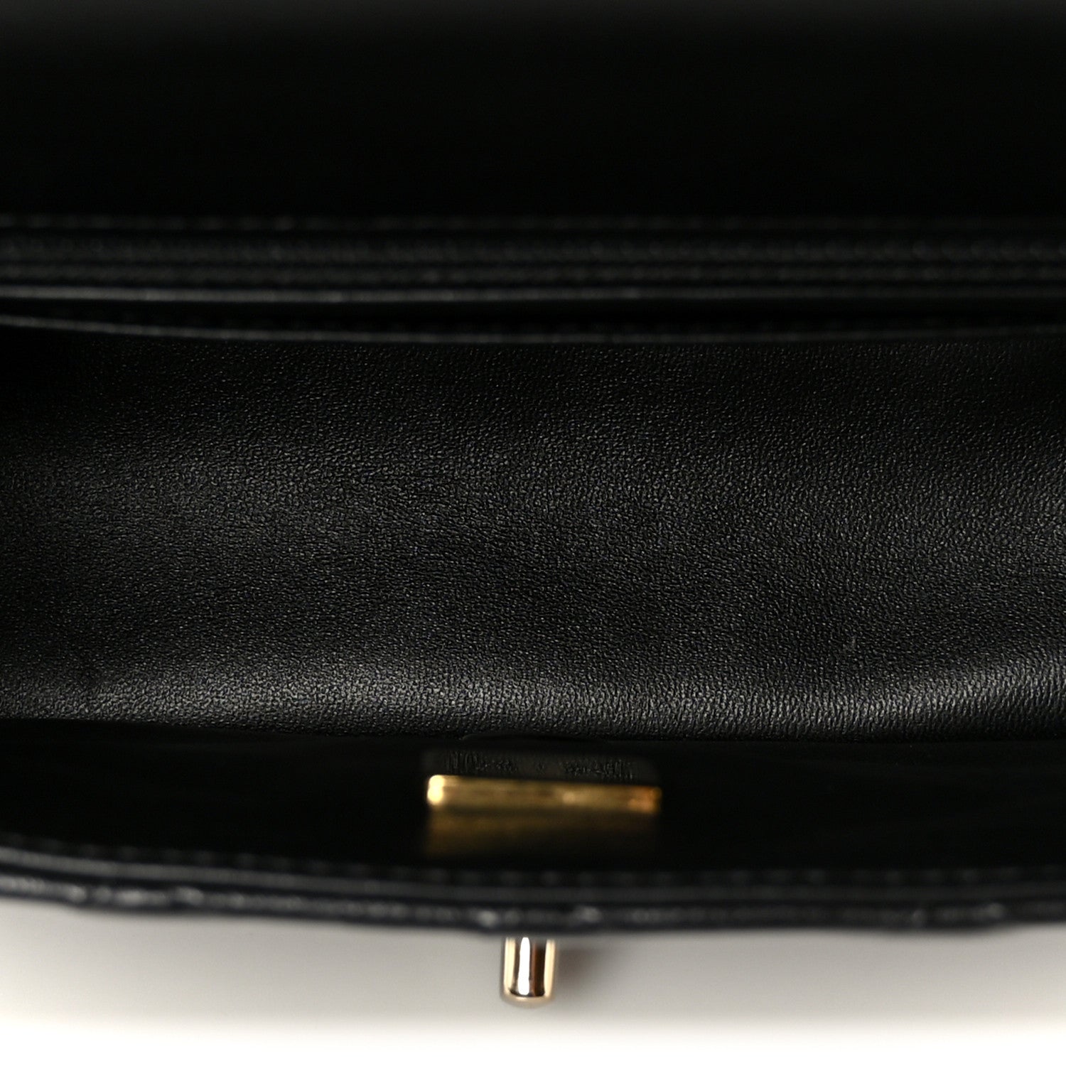 Chanel Lambskin Quilted Mini Square Flap Black 4 of 11