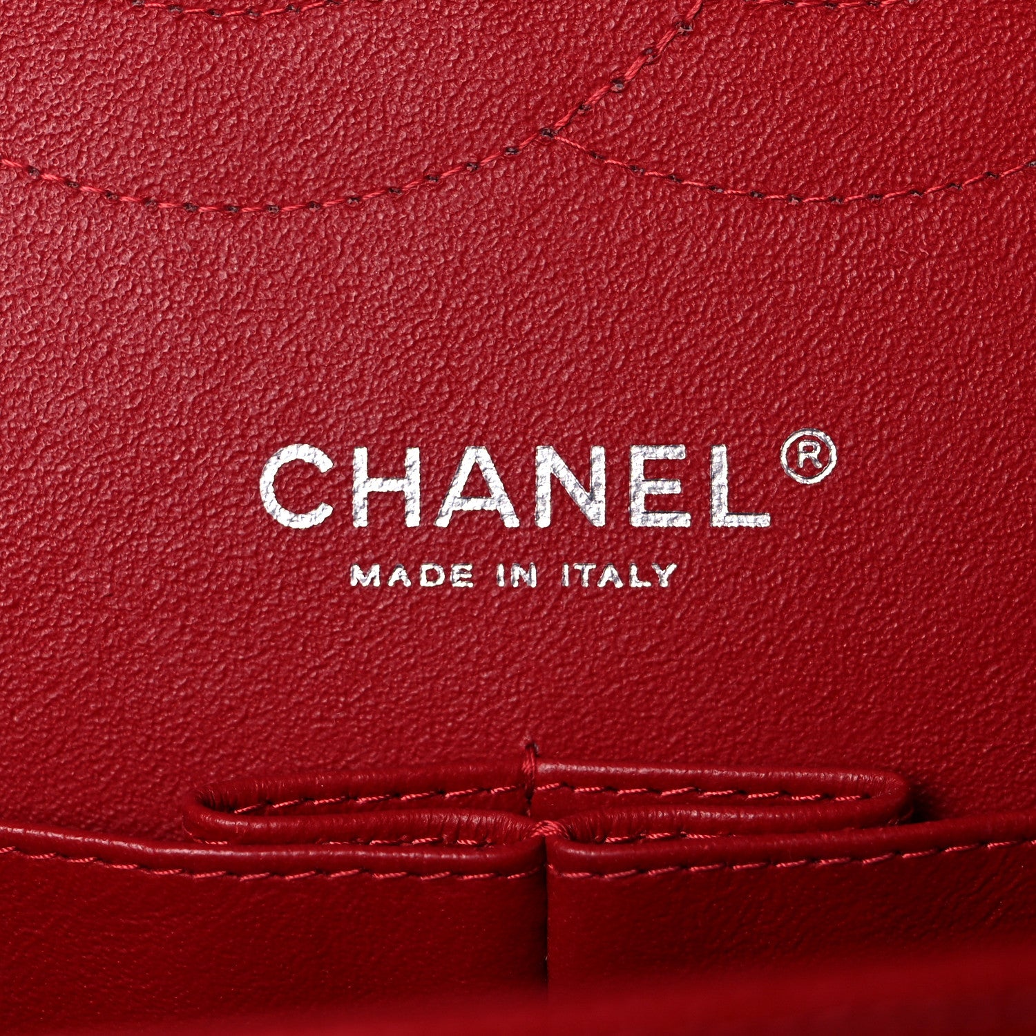 Chanel Caviar Quilted Jumbo Double Flap Red 6 of 11