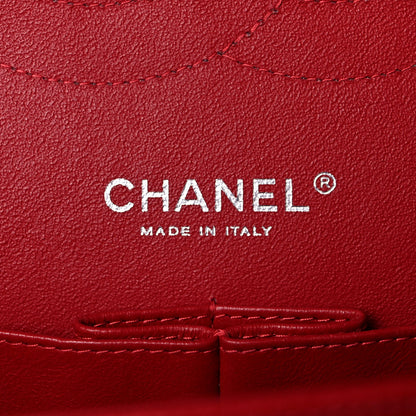 Chanel Caviar Quilted Jumbo Double Flap Red 6 of 11