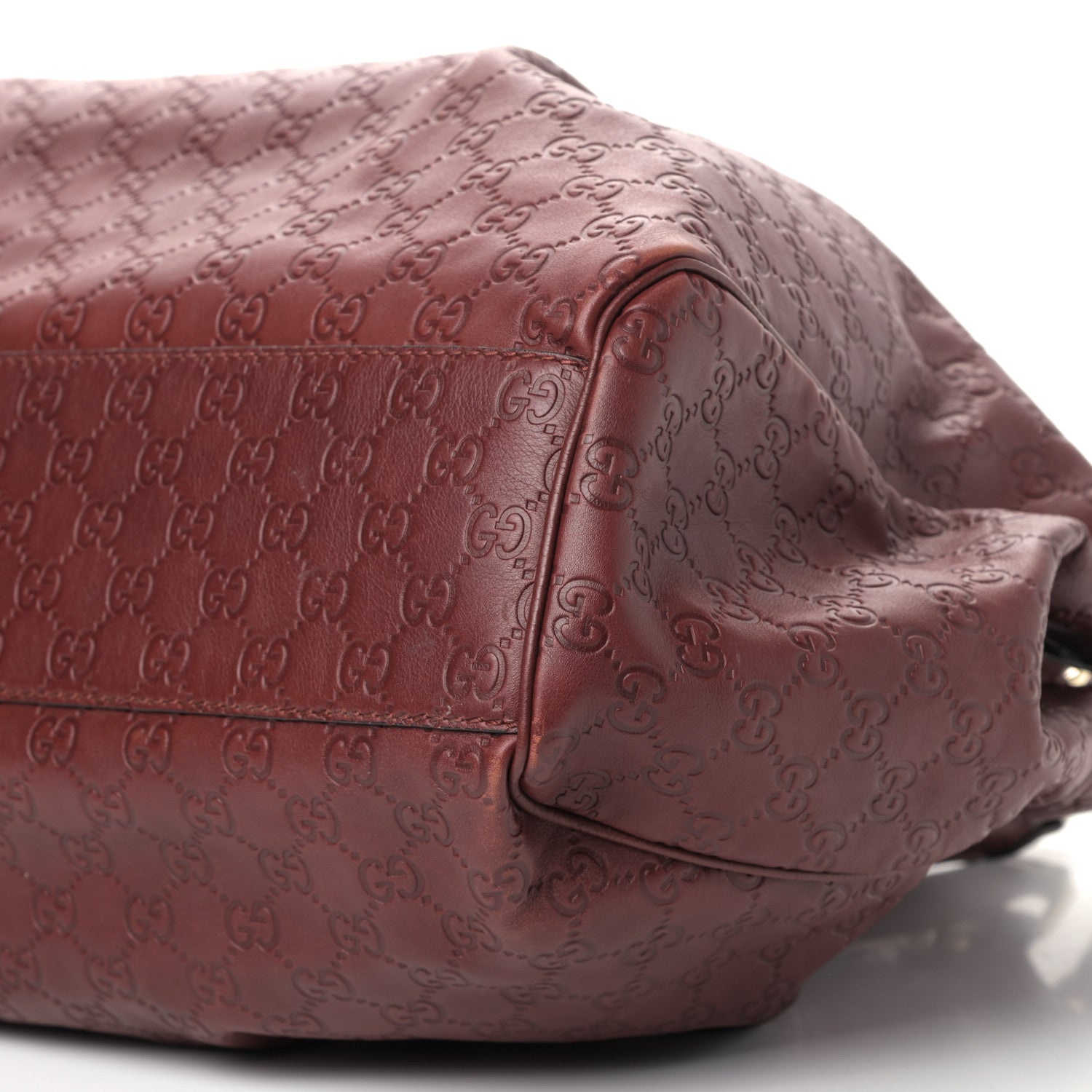Gucci Guccissima Large Sukey Tote Cherry 6 of 12