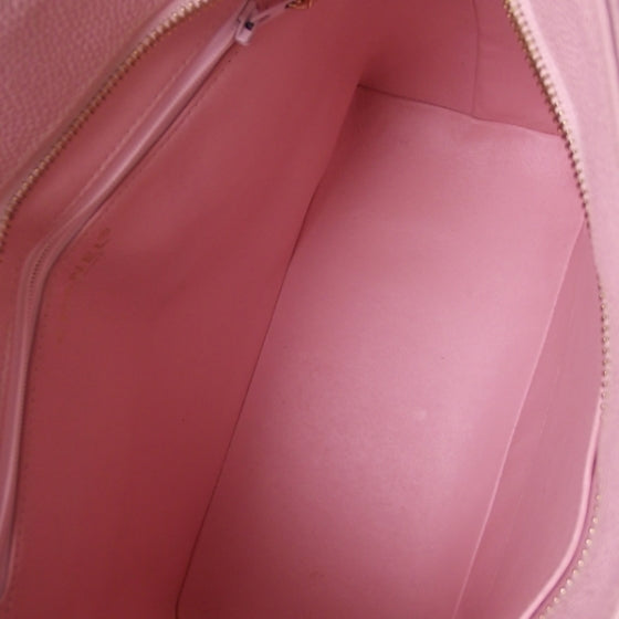 Caviar Medallion Tote Pink