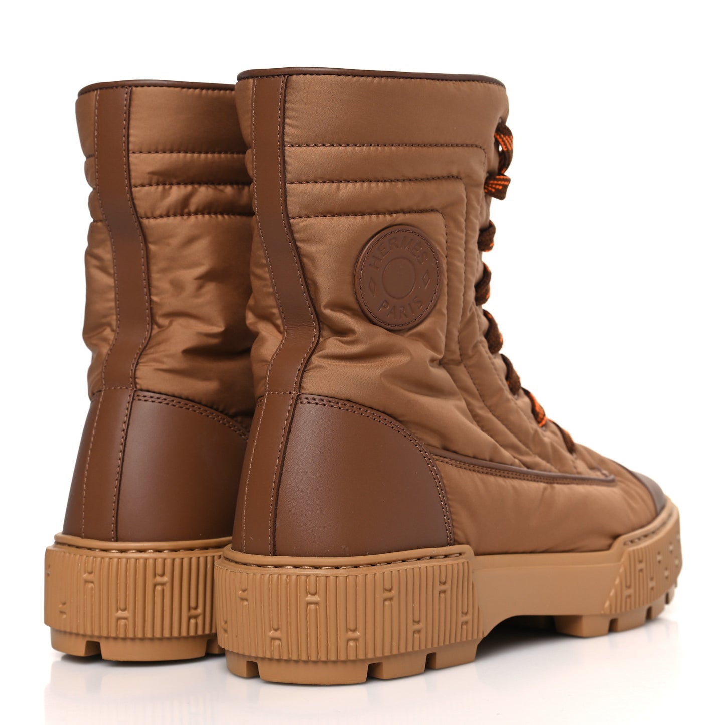 Calfskin Parachute Fresh Ankle Boots 38 Brun Amourette