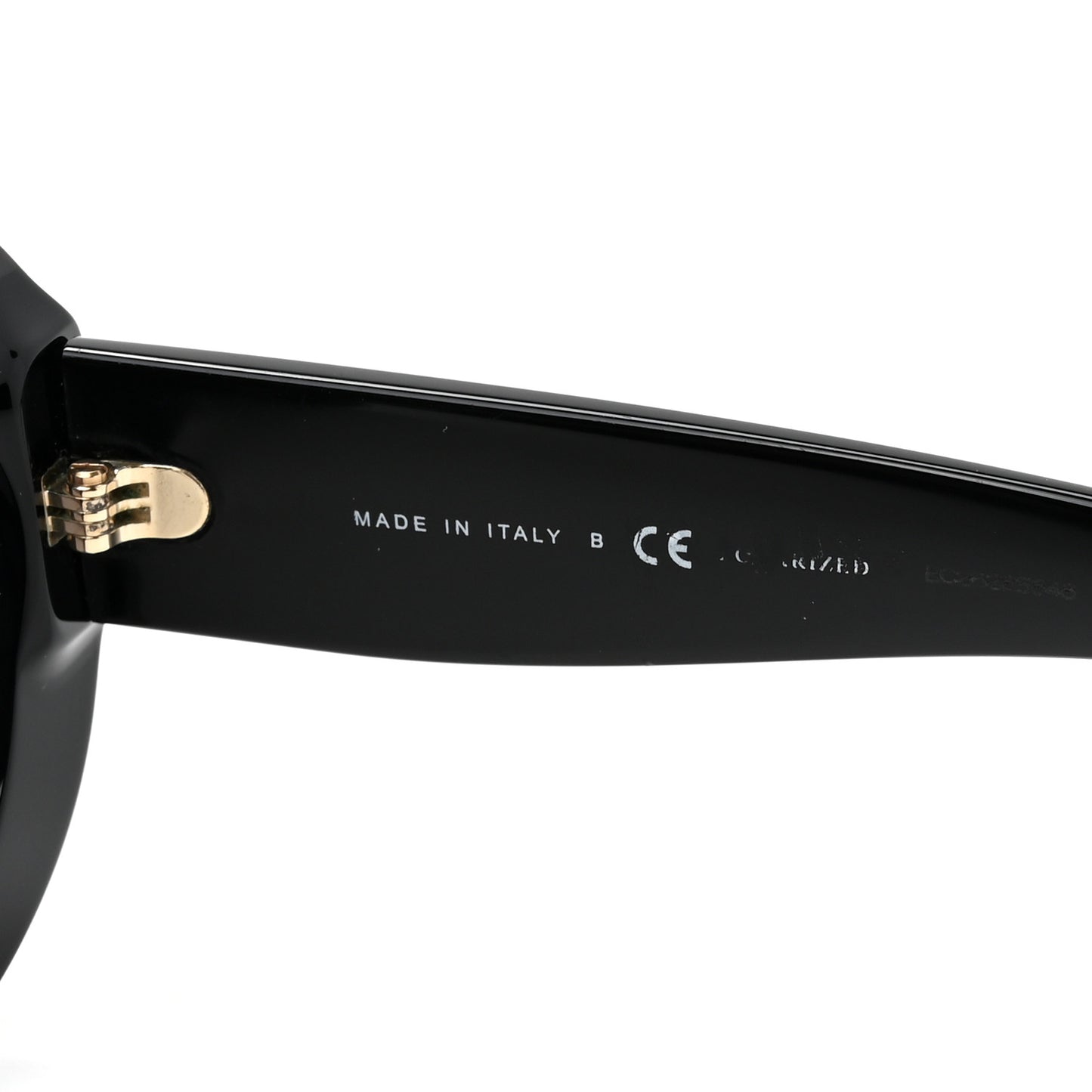 Acetate Polarized Oval CC Sunglasses 5469-B-A