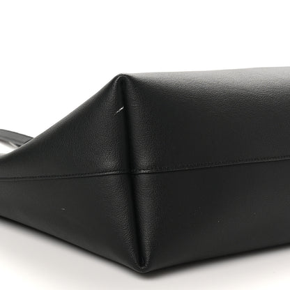Saint Laurent Calfskin Large Shopping Tote Black 10 of 11