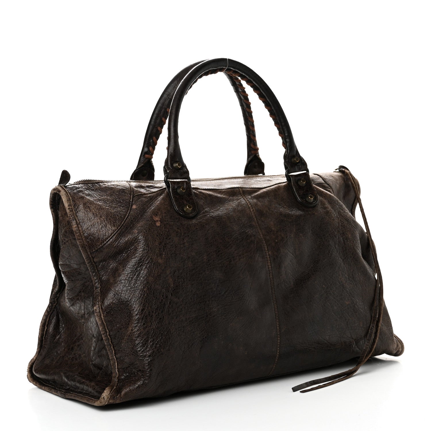 Balenciaga Agneau Classic Hardware Work Castagna 4 of 11