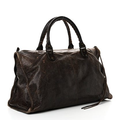 Balenciaga Agneau Classic Hardware Work Castagna 4 of 11
