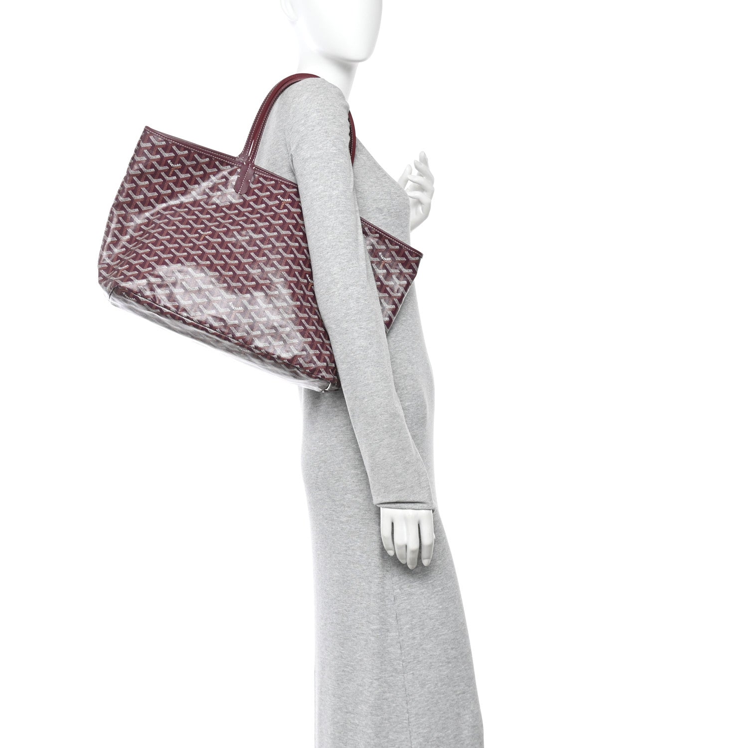 Goyard Goyardine Saint Louis PM Bordeaux 2 of 9