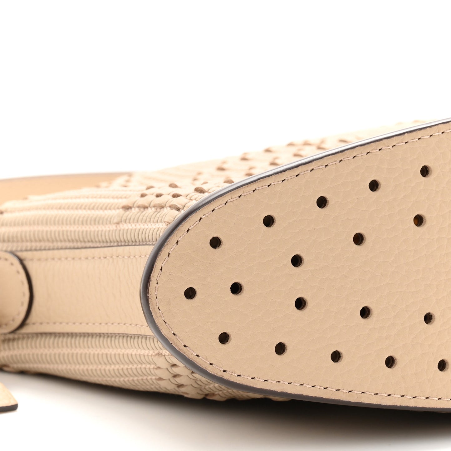 Taurillon Soft Woven D Motif Pin Swing Sirocco
