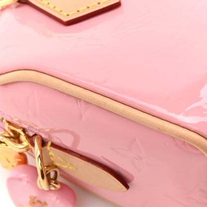 Louis Vuitton Vernis Monogram Nano Speedy Mochi Pink 10 of 16