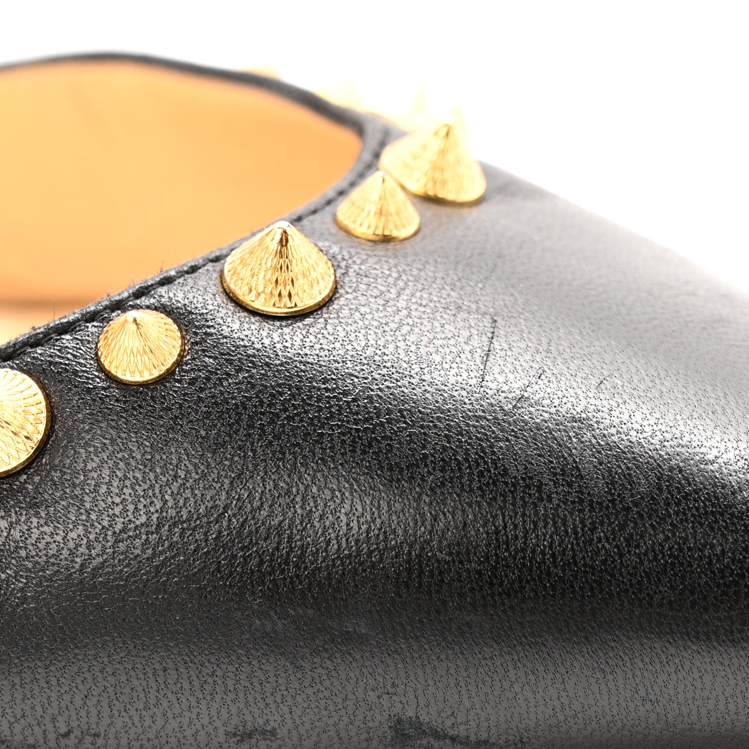 Christian Louboutin Shiny Nappa Irishell 100 Pumps 40 Black Gold 28 of 30