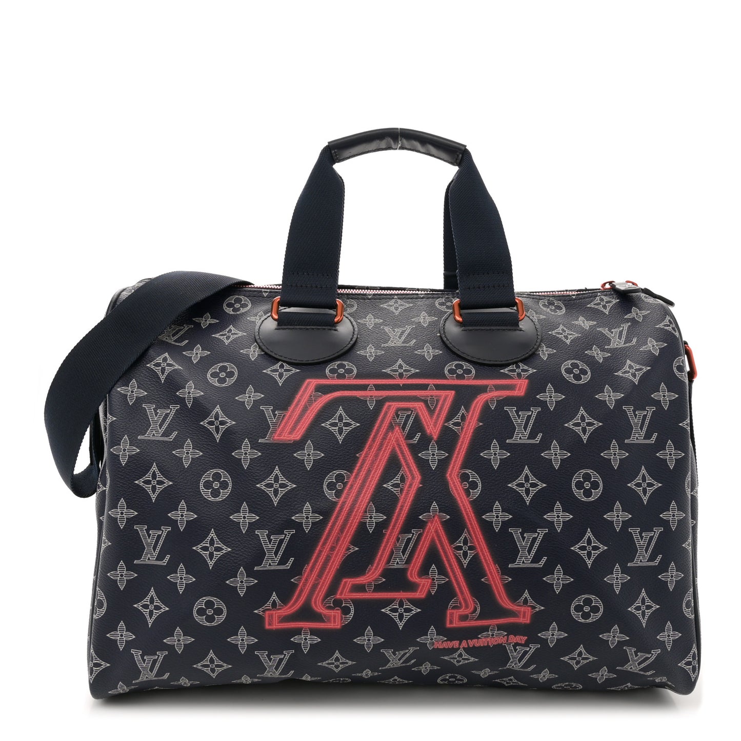 Monogram Upside Down Speedy Bandouliere 40