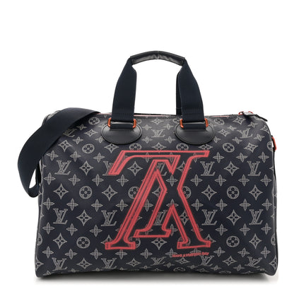 Louis Vuitton Monogram Upside Down Speedy Bandouliere 40 1 of 12