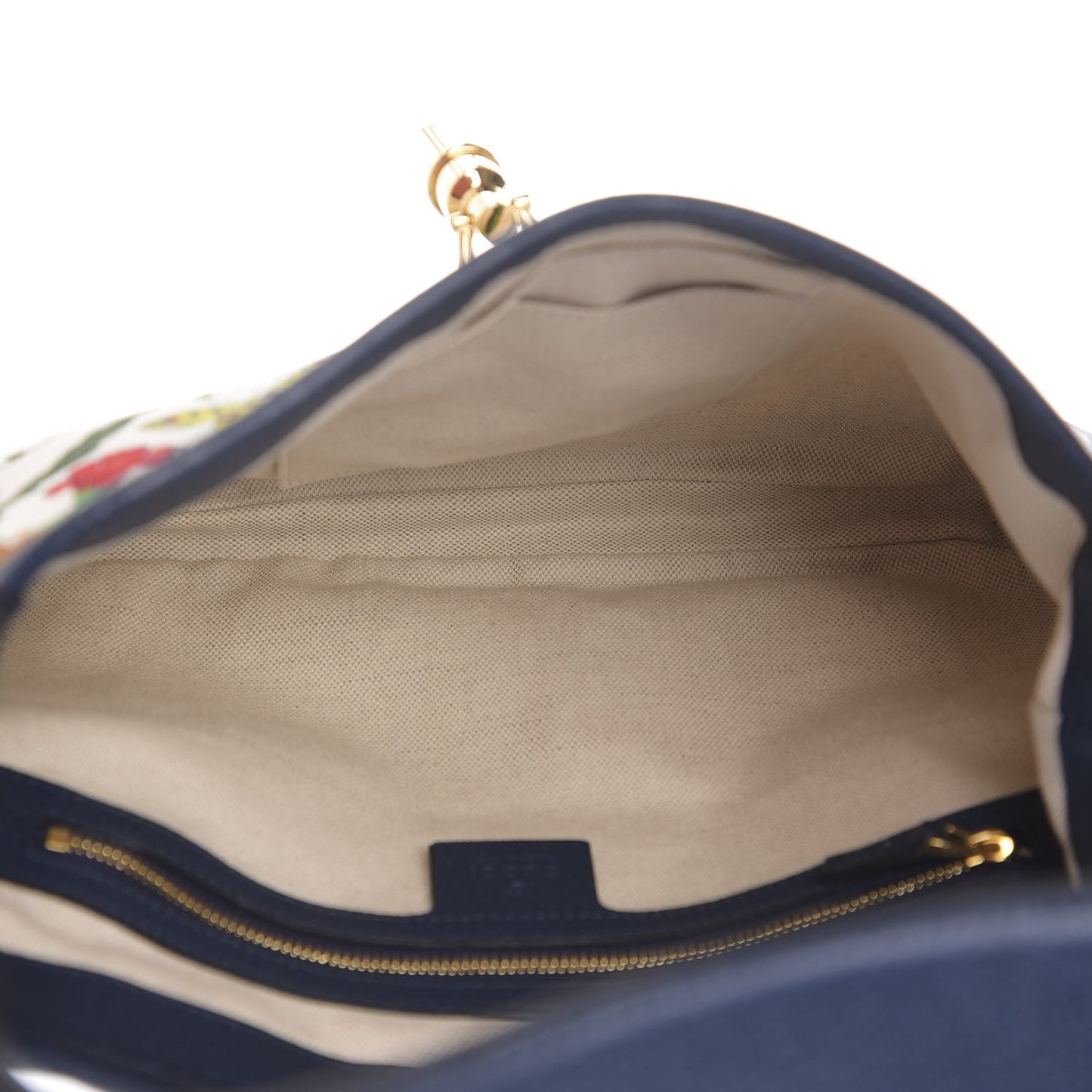 Canvas Flora Jackie O Hobo Blue Agata