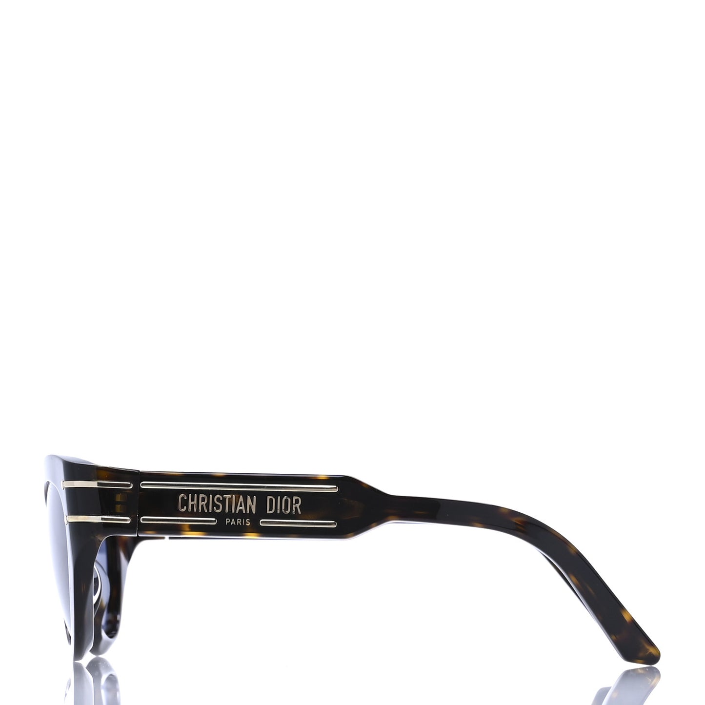 Acetate DiorSignature B7I Sunglasses Dark Havana Blue