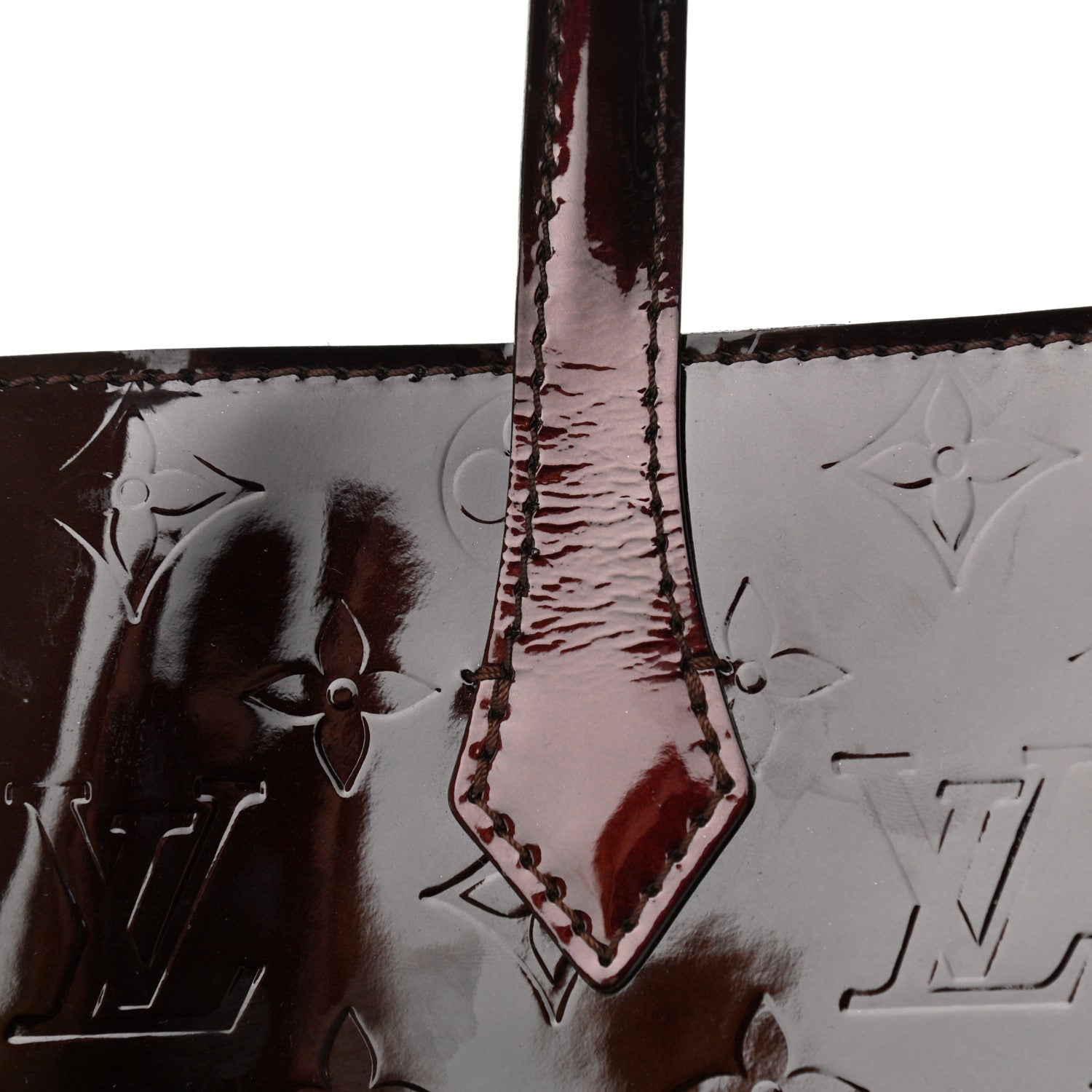 Louis Vuitton Vernis Wilshire GM Amarante 12 of 12