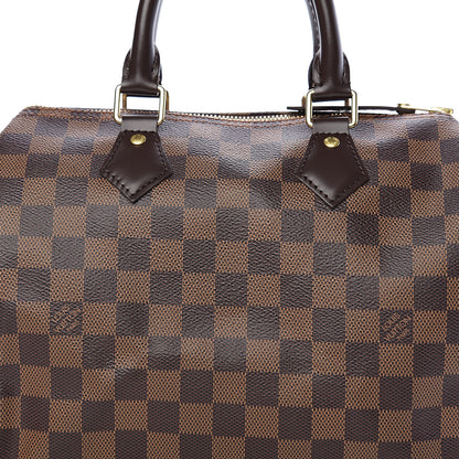 Louis Vuitton Damier Ebene Speedy 25 7 of 10