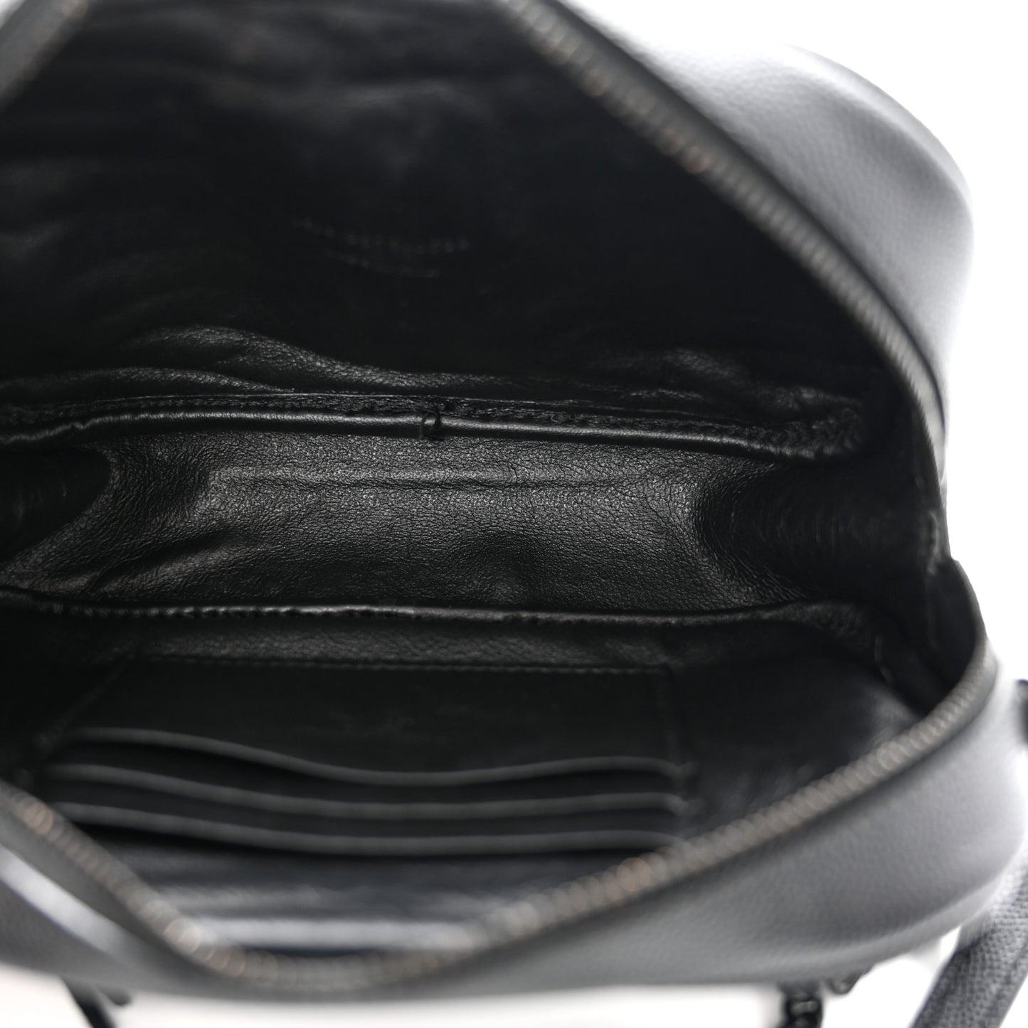Grain De Poudre Matelasse Monochrome Monogram Mini Lou Camera Bag Black