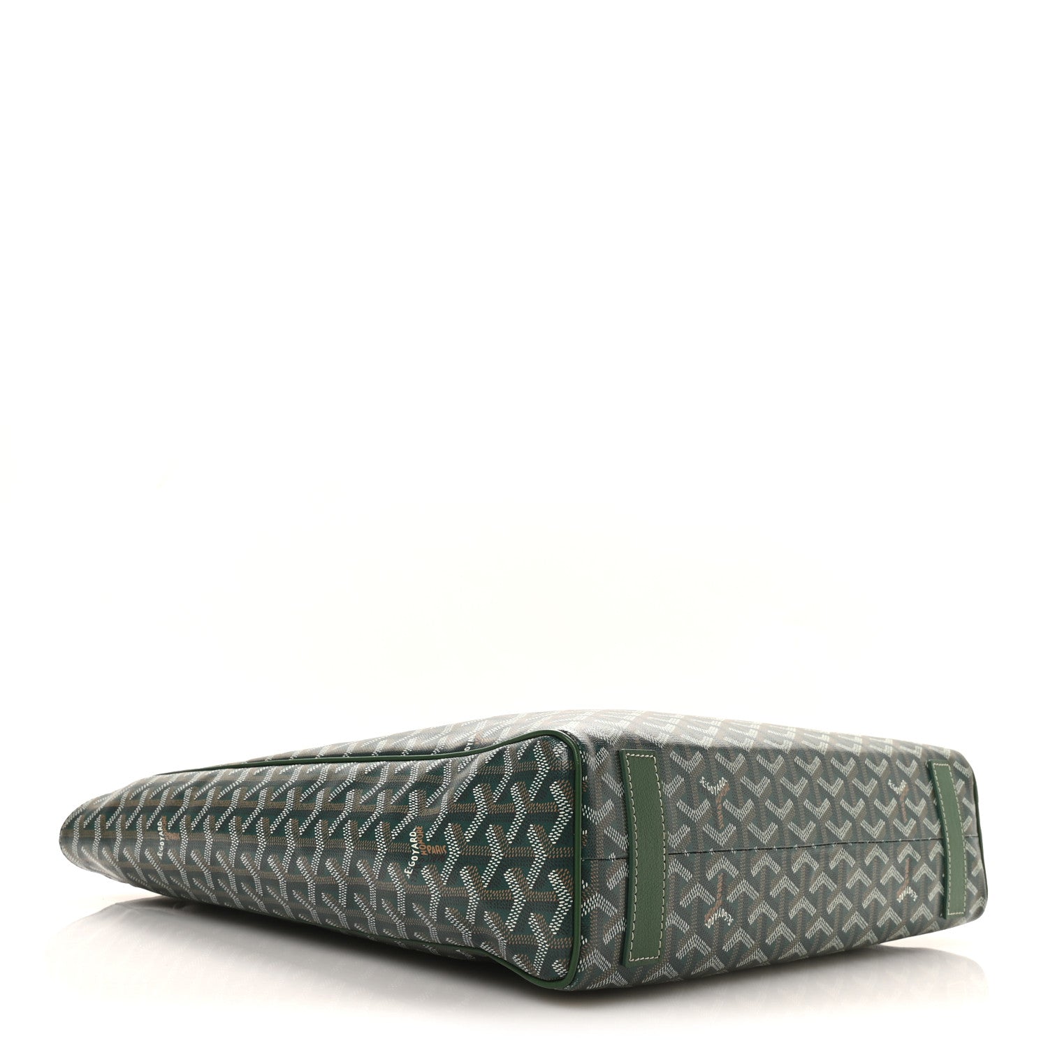 Goyard Goyardine Voltaire III Tote Green 4 of 10