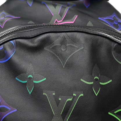 Louis Vuitton Calfskin Monogram Spotlight Comet Backpack Black Borealis 7 of 10