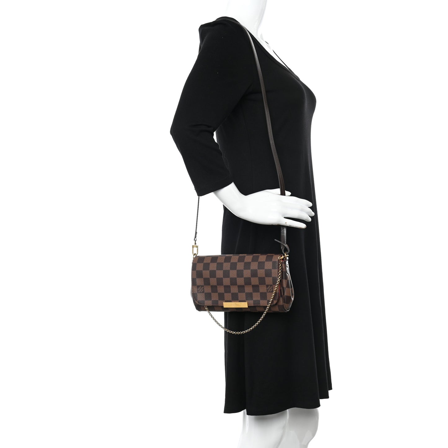 Damier Ebene Favorite PM