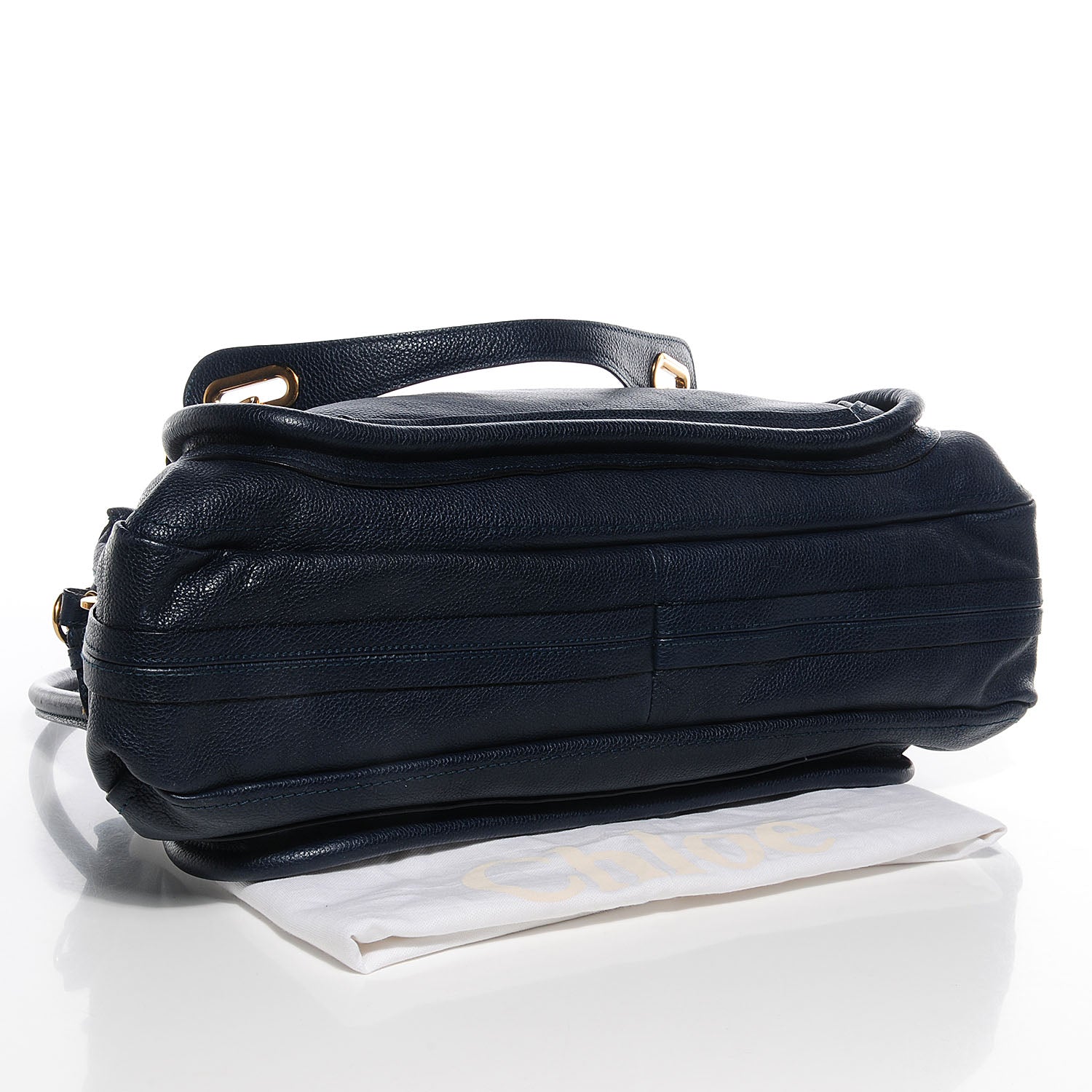 Chloe Calfskin Large Paraty Midnight Blue 5 of 11