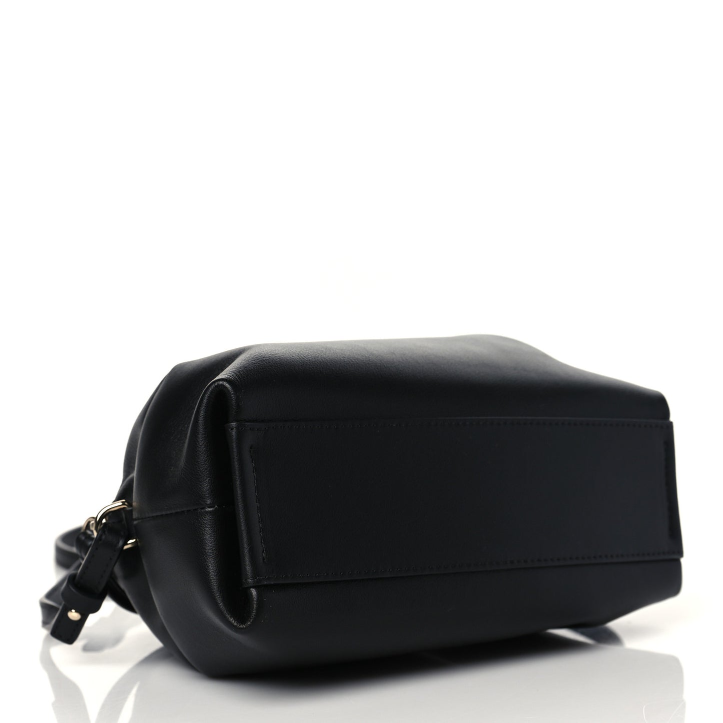 Calfskin Mini Judy Shoulder Bag Black