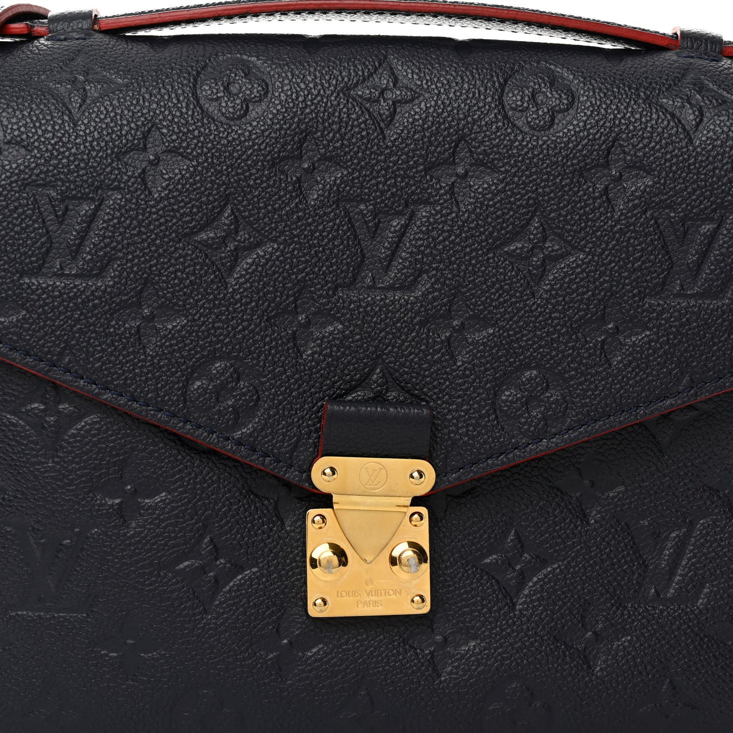 Empreinte Pochette Metis Marine Rouge